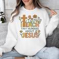 I Teach Tiny Humans About Jesus Christian Teacher Religious Unisex Sweatshirt, funny design I Teach Tiny Humans About Jesus Christian Teacher Religious Unisex Sweatshirt, funny design