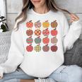 Teacher Apple Back To School Art For School Supplies Unisex Sweatshirt, funny design Teacher Apple Back To School Art For School Supplies Unisex Sweatshirt, funny design