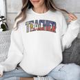 Teacher Filipino Vintage Heritage DNA Flag Unisex Sweatshirt, funny design Teacher Filipino Vintage Heritage DNA Flag Unisex Sweatshirt, funny design