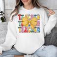 Teacher Pencil Coquette Bow Back To School Teacher Unisex Sweatshirt, funny design Teacher Pencil Coquette Bow Back To School Teacher Unisex Sweatshirt, funny design