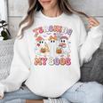 Teaching My Boos Cute Spooky Ghost Teacher Halloween Women Unisex Sweatshirt, funny design Teaching My Boos Cute Spooky Ghost Teacher Halloween Women Unisex Sweatshirt, funny design