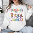 Teaching Future Leaders Otter Back To School Teacher Unisex Sweatshirt, Future Teacher Gifts, funny design