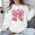 Teaching Is A Work Of Heart Pencil Bow Teacher Valentine Unisex Sweatshirt, funny design Teaching Is A Work Of Heart Pencil Bow Teacher Valentine Unisex Sweatshirt, funny design
