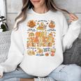 Thanksgiving One Thankful Art Teacher Fall Groovy Men Women Unisex Sweatshirt, Groovy Teacher Gifts, funny design Thanksgiving One Thankful Art Teacher Fall Groovy Men Women Unisex Sweatshirt, Groovy Teacher Gifts, funny design