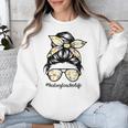 History Teacher Messy Bun Life Hair Glasses Unisex Sweatshirt, History Teacher Gifts, funny design History Teacher Messy Bun Life Hair Glasses Unisex Sweatshirt, History Teacher Gifts, funny design