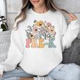 Wildflower Pre-K Preschool Team Floral Teacher Girls Unisex Sweatshirt, funny design Wildflower Pre-K Preschool Team Floral Teacher Girls Unisex Sweatshirt, funny design