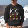 100 Days Of Mischief Managed Teacher Kid 100th Day Of School Unisex Sweatshirt, funny gift