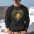 100 Days Of School Bee Hive Tree Hearts Teachers Student Kid Unisex Sweatshirt, funny gift