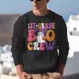1st Grade Boo Crew Halloween First Grade Halloween Teacher Unisex Sweatshirt, First Grade Teacher Sweatshirts, funny gift