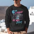 6th Grade Is My Jam Vintage 80s Boombox Teacher Student Unisex Sweatshirt, funny gift
