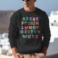 ABC Cute Monster Alphabet Halloween Teacher Costume Kids Unisex Sweatshirt, funny gift ABC Cute Monster Alphabet Halloween Teacher Costume Kids Unisex Sweatshirt, funny gift