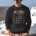 Alphabet Positive Affirmations Back To School Teacher Unisex Sweatshirt, funny gift