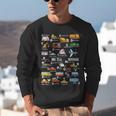 Alphabet Vehicles ABCs Learning Teachers Kids Boys Girls Unisex Sweatshirt, funny gift