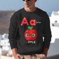 A Is For Apple Pre-K Kindergarten Teacher Student Unisex Sweatshirt, funny gift A Is For Apple Pre-K Kindergarten Teacher Student Unisex Sweatshirt, funny gift
