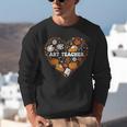 Art Teacher Heart Autumn Thanksgiving Kids Unisex Sweatshirt, funny gift Art Teacher Heart Autumn Thanksgiving Kids Unisex Sweatshirt, funny gift