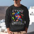 Autism Awareness Teacher I Teach Awesome Superheroes Unisex Sweatshirt, funny gift Autism Awareness Teacher I Teach Awesome Superheroes Unisex Sweatshirt, funny gift