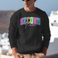 Back To School Neon Checkered Second Grade Colorful Teacher Unisex Sweatshirt, funny gift Back To School Neon Checkered Second Grade Colorful Teacher Unisex Sweatshirt, funny gift