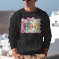 Back To School Pre-K Preppy Teacher Girl Unisex Sweatshirt, funny gift