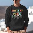 Battery Life Of A Para SPED Parapro Teacher Squad Unisex Sweatshirt, funny gift