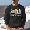 Boys Girls Teachers Rock Back To School ABCD Back In Class Unisex Sweatshirt, funny gift Boys Girls Teachers Rock Back To School ABCD Back In Class Unisex Sweatshirt, funny gift
