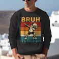 Bruh It's Field Day Teacher Happy Field Day Dabbing Boy Unisex Sweatshirt, funny gift