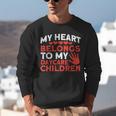 Childcare My Heart Belongs To Children Daycare Teacher Men Women Unisex Sweatshirt, funny gift Childcare My Heart Belongs To Children Daycare Teacher Men Women Unisex Sweatshirt, funny gift