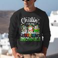 Chillin With My Pre-K Snowmies Christmas Teacher Xmas Unisex Sweatshirt, funny gift