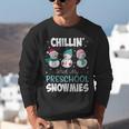 Chillin' With My Preschool Snowmies Teacher Christmas Men Women Kids Unisex Sweatshirt, funny gift