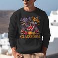 Way To Classroom Halloween Witch Three Cute Sloths Teacher Unisex Sweatshirt, funny gift