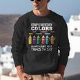 Complementary Colors Pun Artist Art Teacher T-Shirt Unisex Sweatshirt, funny gift