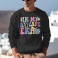 In My Daycare Era Groovy Teacher Daycare First Day Of School Unisex Sweatshirt, Groovy Teacher Sweatshirts, funny gift