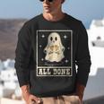 All Done Sign Language Ghost Speech Pathology Teacher Unisex Sweatshirt, funny gift All Done Sign Language Ghost Speech Pathology Teacher Unisex Sweatshirt, funny gift