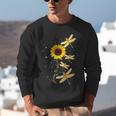 Dragonfly Sunflower Teacher Growth Mindset Choose To Shine Unisex Sweatshirt, funny gift