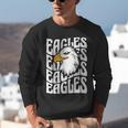 Eagles School Sports Fan Team Spirit Teacher Parent Student Unisex Sweatshirt, funny gift