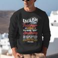 English Teacher Unisex Sweatshirt, English Teacher Sweatshirts, funny gift English Teacher Unisex Sweatshirt, English Teacher Sweatshirts, funny gift