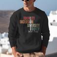Equality Inclusion Diversity Equity Love Never Fails Teacher Unisex Sweatshirt, funny gift
