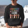 Everyone Is Welcome Here Shirt Teacher Unisex Sweatshirt, funny gift Everyone Is Welcome Here Shirt Teacher Unisex Sweatshirt, funny gift
