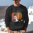 Fall Book Pumpkin Ghost Reading Books Halloween Teacher Unisex Sweatshirt, funny gift Fall Book Pumpkin Ghost Reading Books Halloween Teacher Unisex Sweatshirt, funny gift