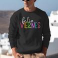 Feliz Viernes Happy Friday Spanish Teacher Friday Spanish Sp Unisex Sweatshirt, funny gift Feliz Viernes Happy Friday Spanish Teacher Friday Spanish Sp Unisex Sweatshirt, funny gift
