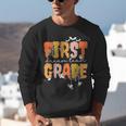 First Grade Dream Retro Team Fall Halloween Spooky Teachers Unisex Sweatshirt, First Grade Teacher Sweatshirts, funny gift First Grade Dream Retro Team Fall Halloween Spooky Teachers Unisex Sweatshirt, First Grade Teacher Sweatshirts, funny gift