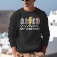 First Grade Rocks Teachers Back To School ABCD Rock Students Unisex Sweatshirt, First Grade Teacher Sweatshirts, funny gift First Grade Rocks Teachers Back To School ABCD Rock Students Unisex Sweatshirt, First Grade Teacher Sweatshirts, funny gift