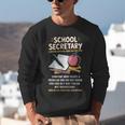 Front Office Teacher Admin Meaning School Secretary Unisex Sweatshirt, funny gift