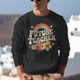 Future Teacher Kids Youth Girls Rainbow Pre-k Kindergarten Unisex Sweatshirt, Future Teacher Sweatshirts, funny gift