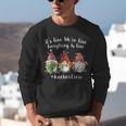 Gnome It's Fine I'm Fine Everything Is Fine Teacher Xmas Unisex Sweatshirt, funny gift