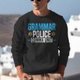 Grammar Police Comma Unit English Teacher Grammar Teacher For Men Women Unisex Sweatshirt, English Teacher Sweatshirts, funny gift