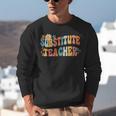 Groovy Substitute Teacher Retro Teacher Back To School Unisex Sweatshirt, Groovy Teacher Sweatshirts, funny gift Groovy Substitute Teacher Retro Teacher Back To School Unisex Sweatshirt, Groovy Teacher Sweatshirts, funny gift