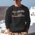 Groovy Teaching Future Engineers Teacher Engineering School Men Women Unisex Sweatshirt, Future Teacher Sweatshirts, Groovy Teacher Sweatshirts, funny gift
