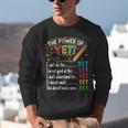 Growth Mindset Teacher Power Of Yet Inspirational Unisex Sweatshirt, funny gift
