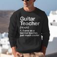 Guitar Teacher Definition Musician Music Men Women Girls Kids Unisex Sweatshirt, funny gift