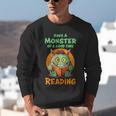 Halloween Teacher Librarian Monster Reading Books Men Women Kids Unisex Sweatshirt, funny gift Halloween Teacher Librarian Monster Reading Books Men Women Kids Unisex Sweatshirt, funny gift
